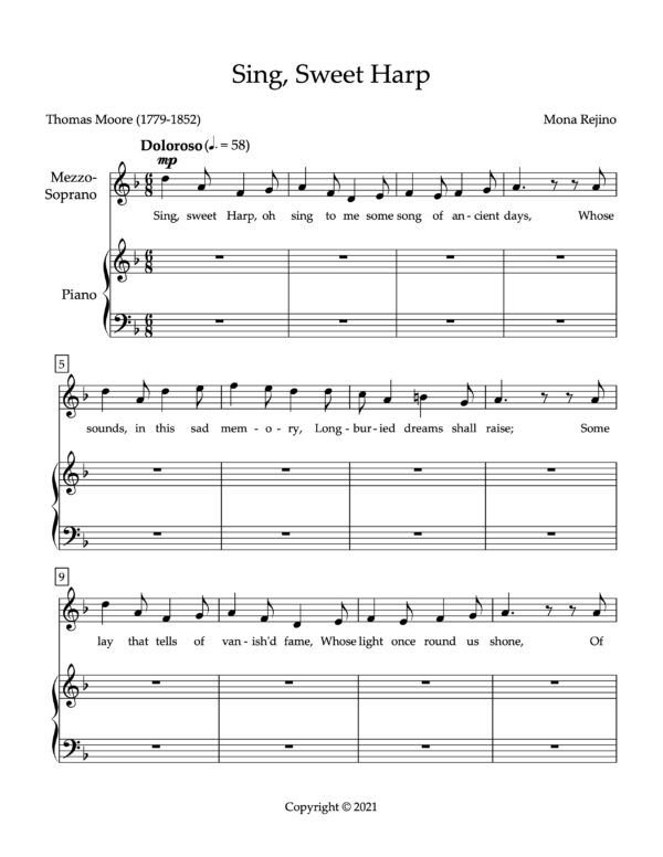 Music: The Gift to Sing - A Song Cycle - Image 2